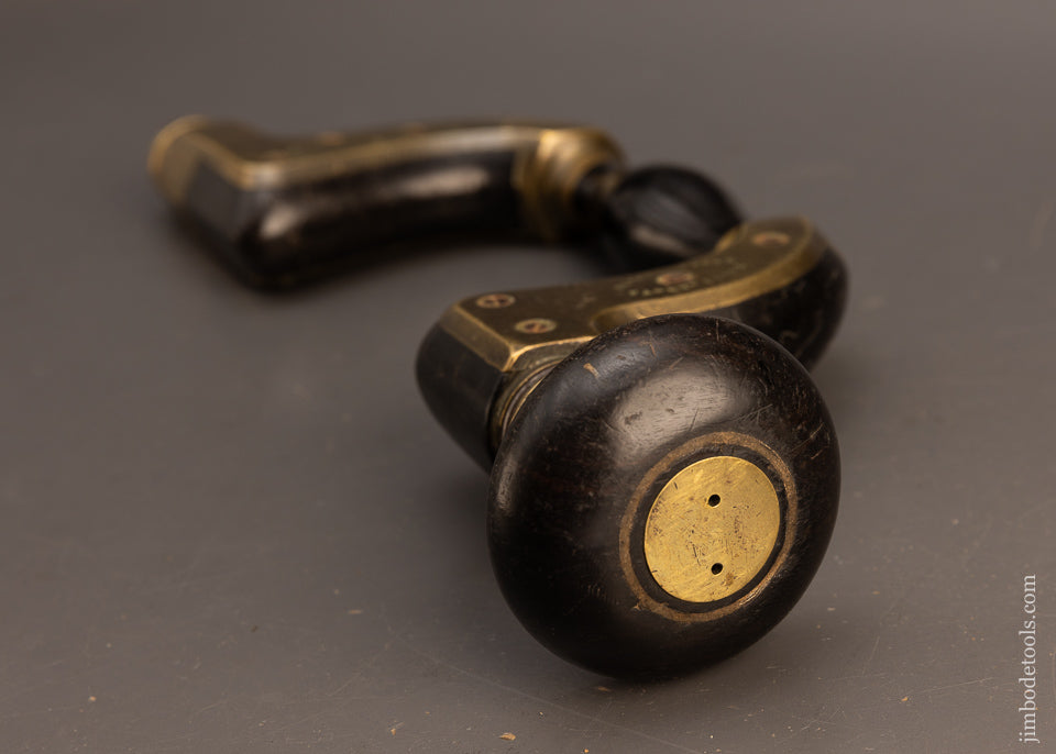 WILLIAM MARPLES Ebony Ultimatum Trade Brace ( Unmarked) - 115831