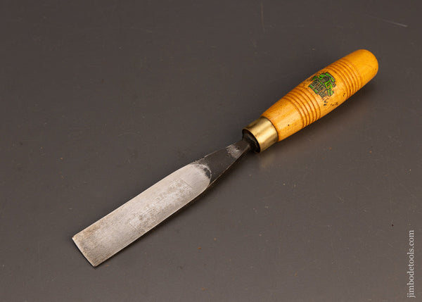Wide 1 1/32 Inch Number 4 Carving Gouge with Decal by HENRY TAYLOR Unused - 115871