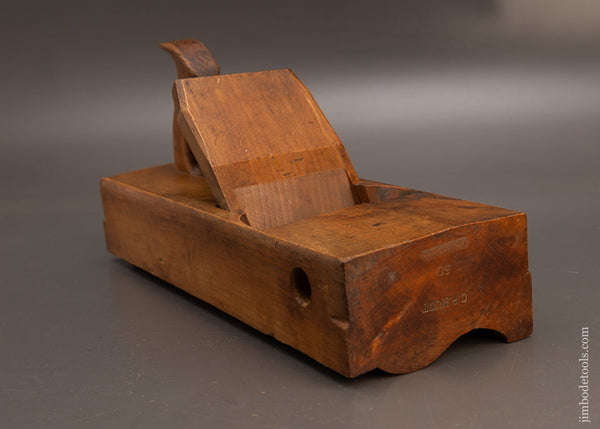 Rare & Mega Wide 3 STAR *** 5 Inch Crown Moulding Planes by WM. BLAIR & CO. CHICAGO, ILL. - 115892
