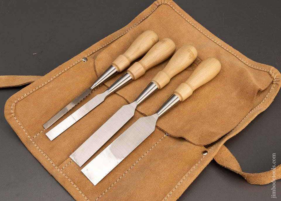 STANLEY No. 75 SWEETHEART Chisel Set of 4 - 115925