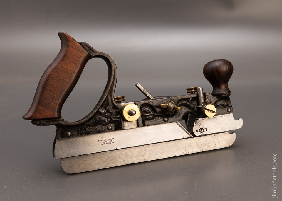 Clean Type 2 STANLEY No. 45 Combination Plane with all 18 Cutters - 115970