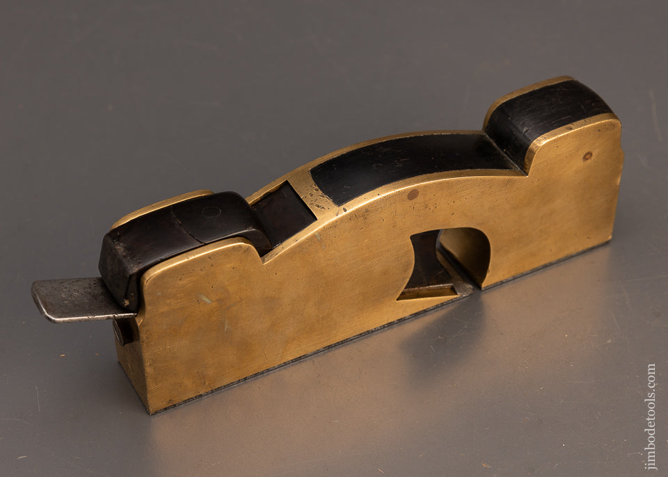 Gunmetal & Ebony Infill Shoulder Plane by PRESTON - 116002