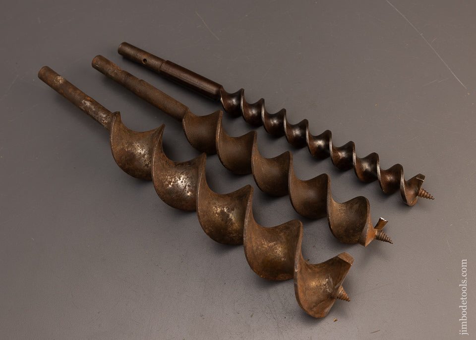 Set of 3 Sharp Timber Frame Boring Machine Bits - 116037