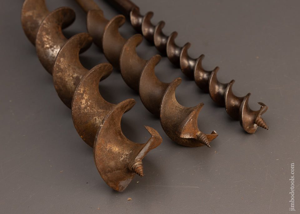 Set of 3 Sharp Timber Frame Boring Machine Bits - 116037
