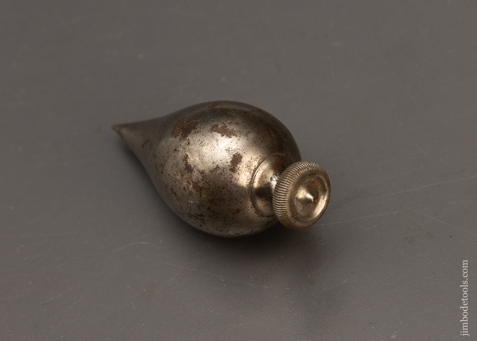 Elegant Nickel Plated Iron Plumb Bob - 116054
