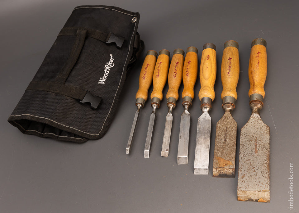 Wonderful Set of 7 ROB’T. SORBY REG’D. Mortise Chisel - 116058