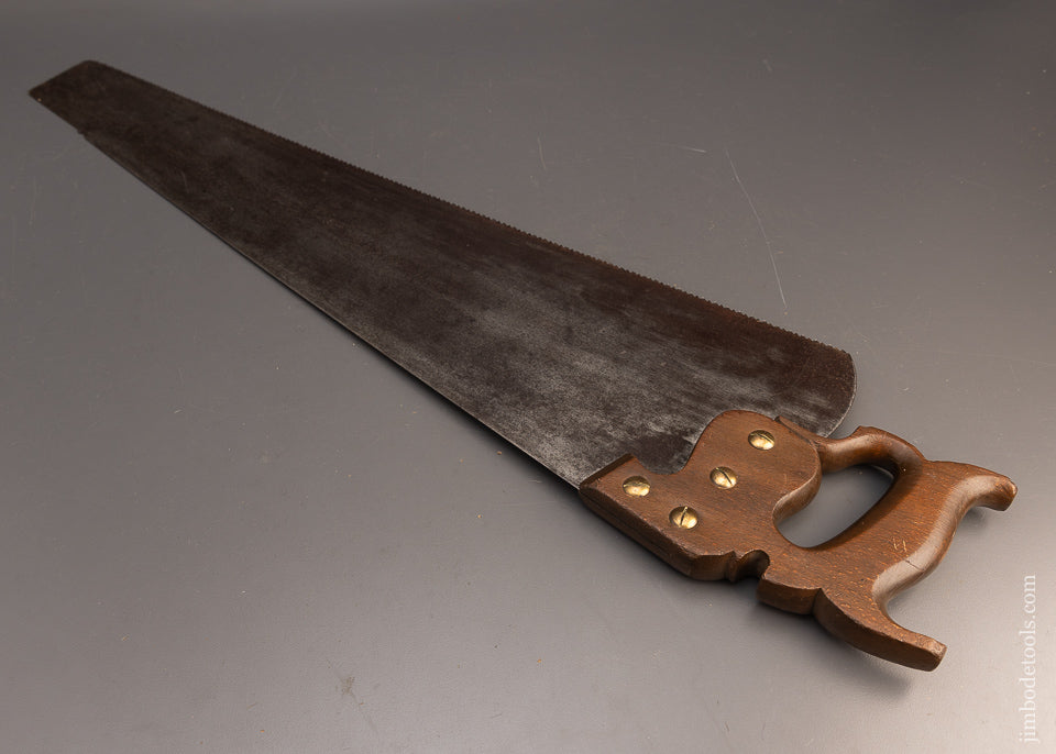 Full Plate Straight & Sharp DISSTON No. 7 Hand Saw - 116116