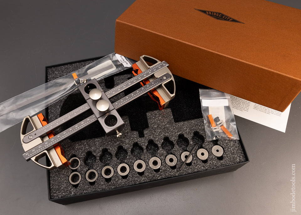 BRIDGE CITY TOOL WORKS DJ-2 Drilling Jig Mint in Box - 116119