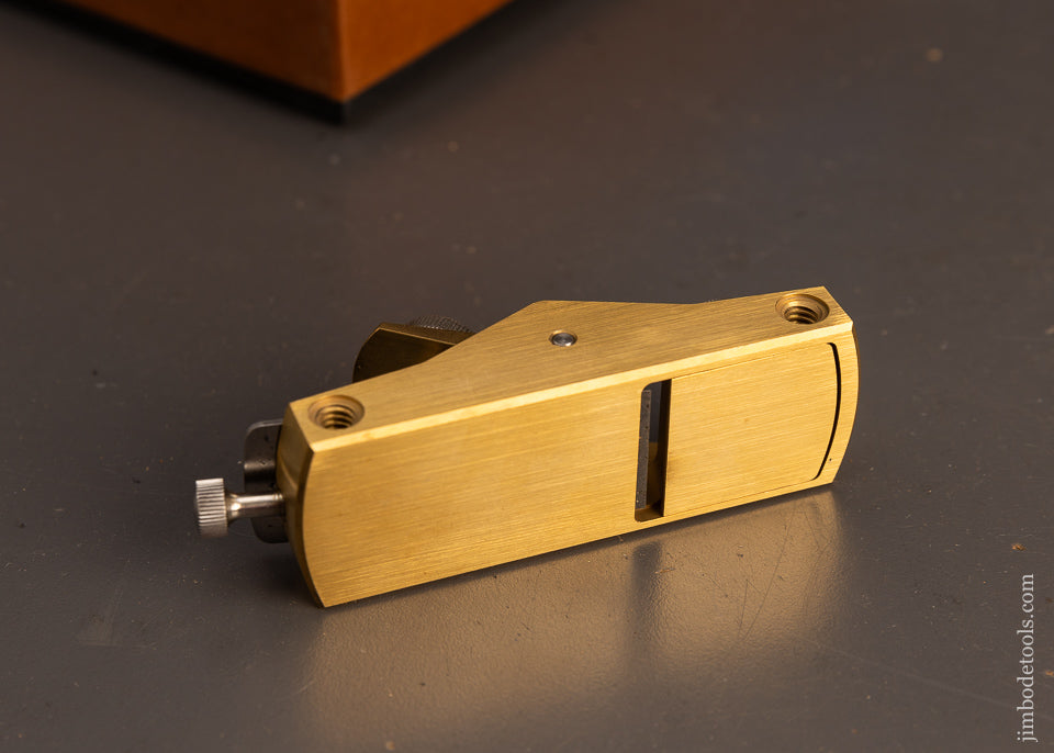 BRIDGE CITY TOOL WORKS HP-8 Brass Body Block Plane THE WORKS Mint in Box - 116160