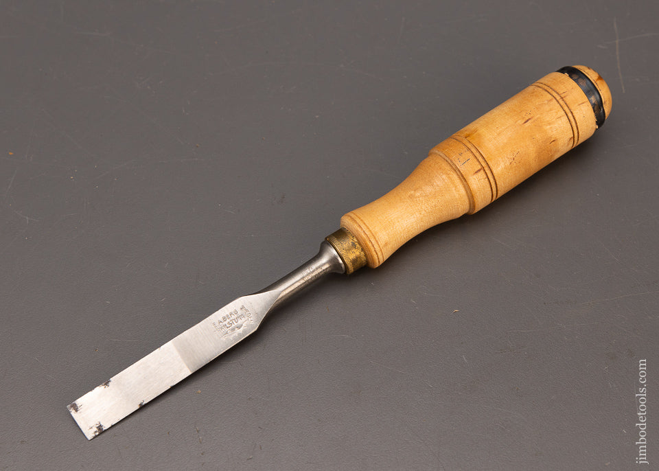 New Old Stock Unused E.A. BERG ESKILSTUNA 1/2 Inch Tang Firmer Chisel - 116172
