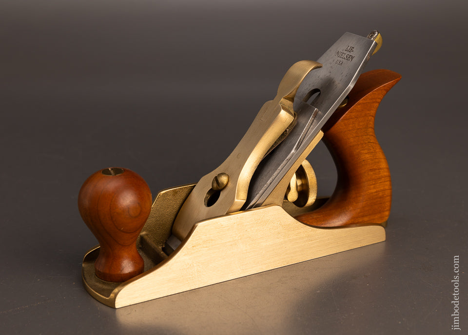 Extremely Rare LIE NIELSEN No. 2C BRONZE Corrugated Smooth Plane - 116174