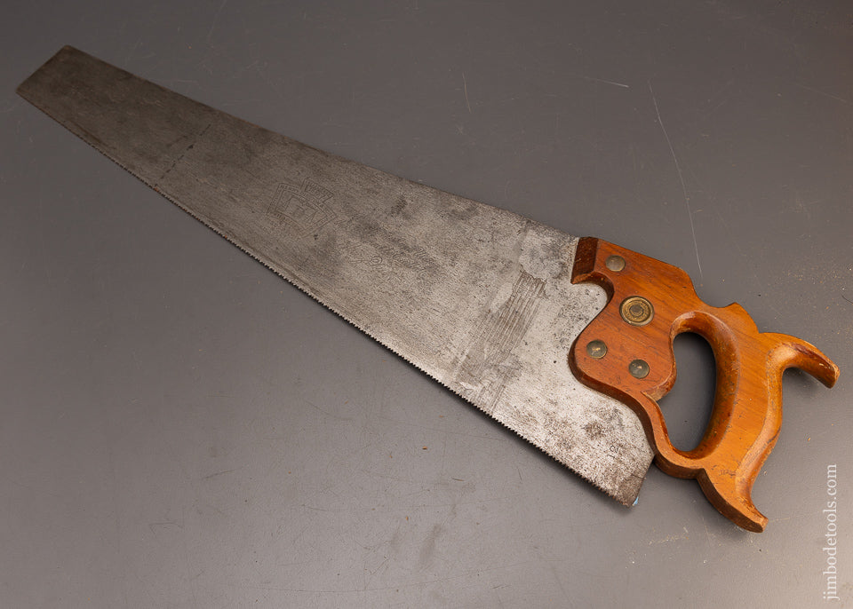 Fine DISSTON No. D-8 Hand Saw Straight & Sharp - 116233
