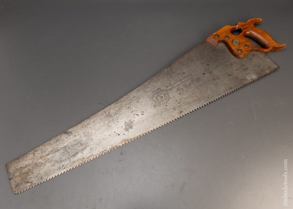 Monster DISSTON D-8 Rip Hand saw with Thumb Hole Straight & Sharp - 116253
