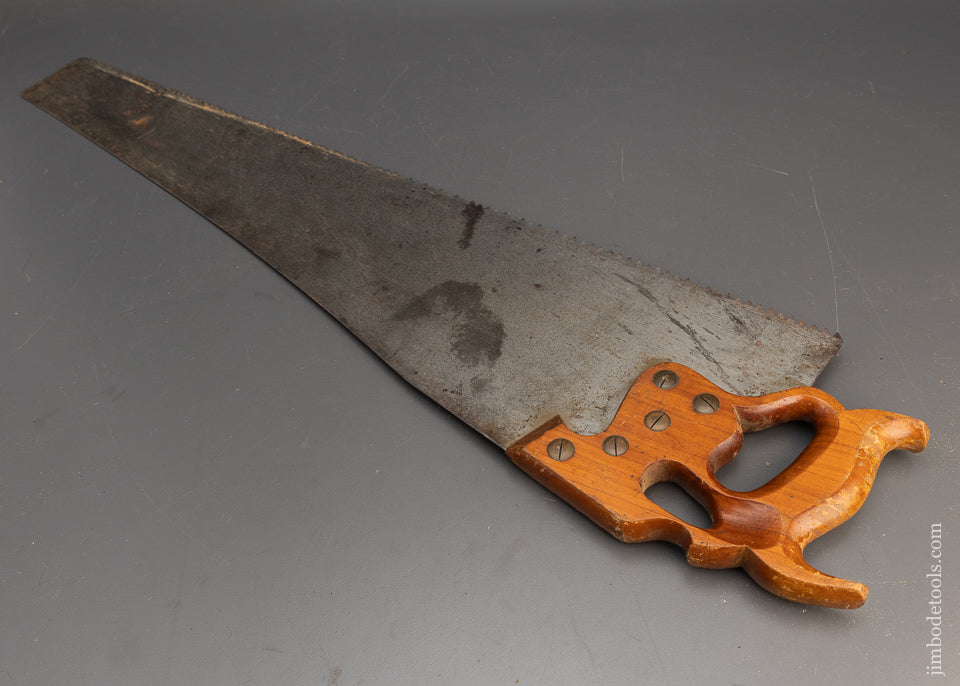 Monster DISSTON D-8 Rip Hand saw with Thumb Hole Straight & Sharp - 116253