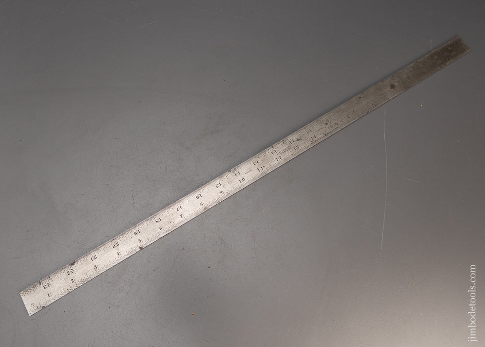 STARRETT 4R GRAD 24 Inch Slotted Combination Square Rule - 116288