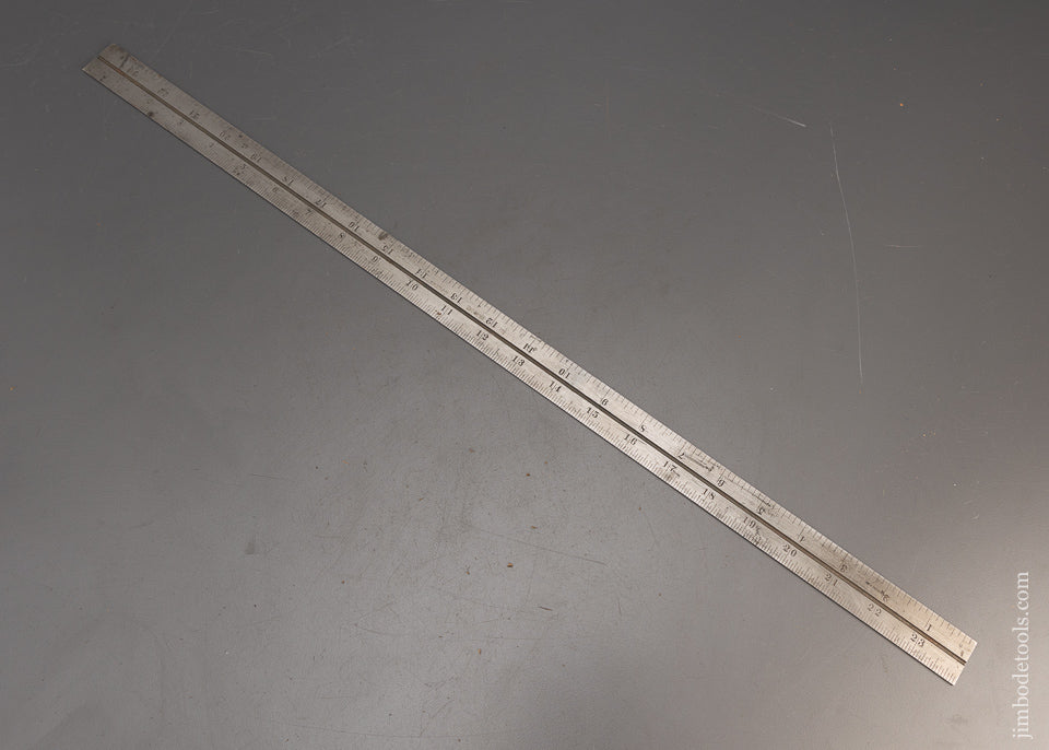 STARRETT 4R GRAD 24 Inch Slotted Combination Square Rule - 116288