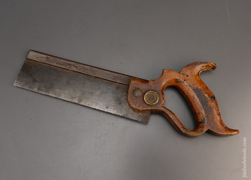 Early 8 Inch JACKSON Dovetail Saw Just Sharpened - 116303