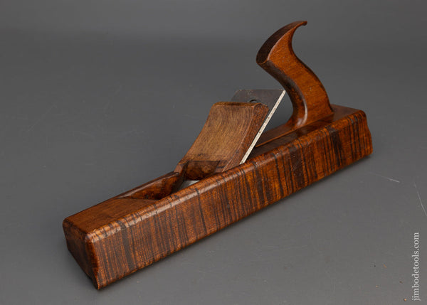 Dead Mint LEON ROBBINS Tiger Maple Panel Raiser Plane RIGHT Handed