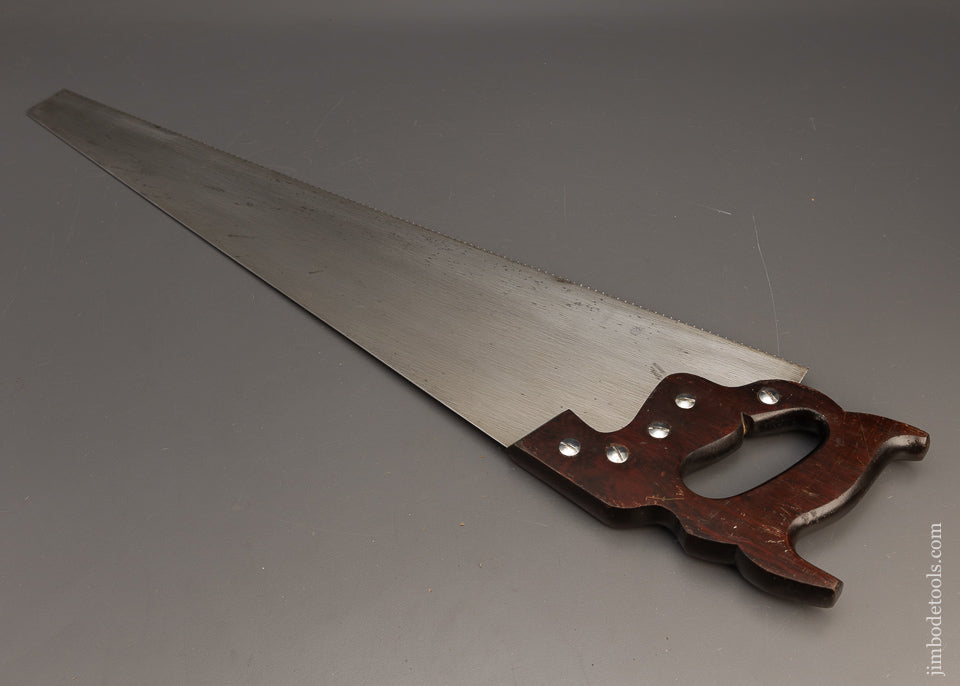 Fantastic Rosewood Handled DISSTON D-95 Hand Saw - 116317