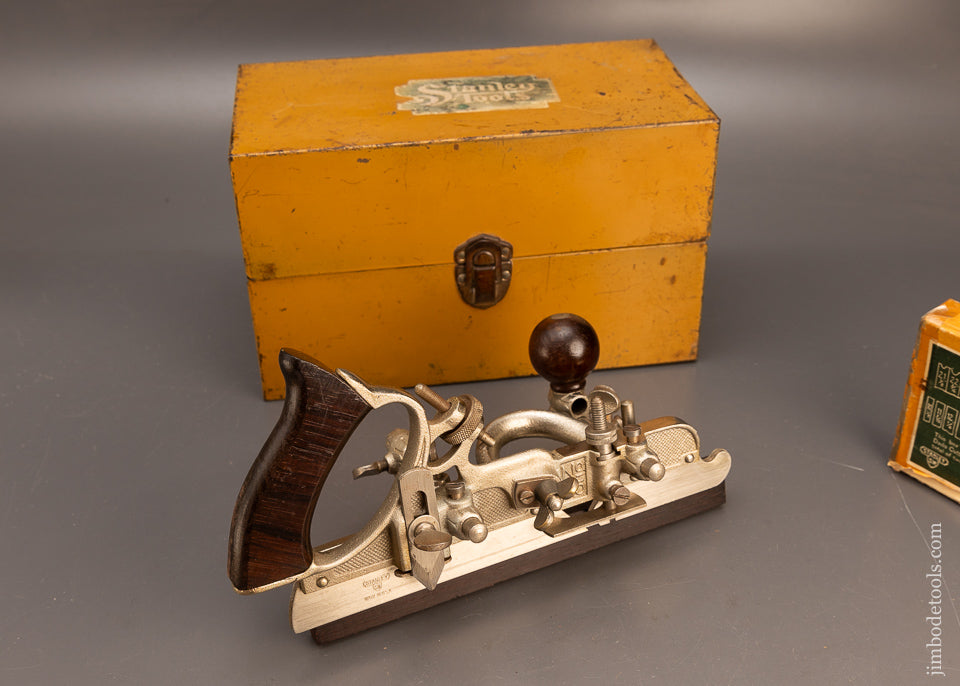 Near Mint & 100% Complete STANLEY No. 45 Combination Plane in Original Box - 116338