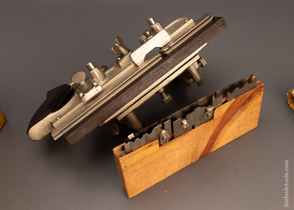 Near Mint & 100% Complete STANLEY No. 45 Combination Plane in Original Box - 116338