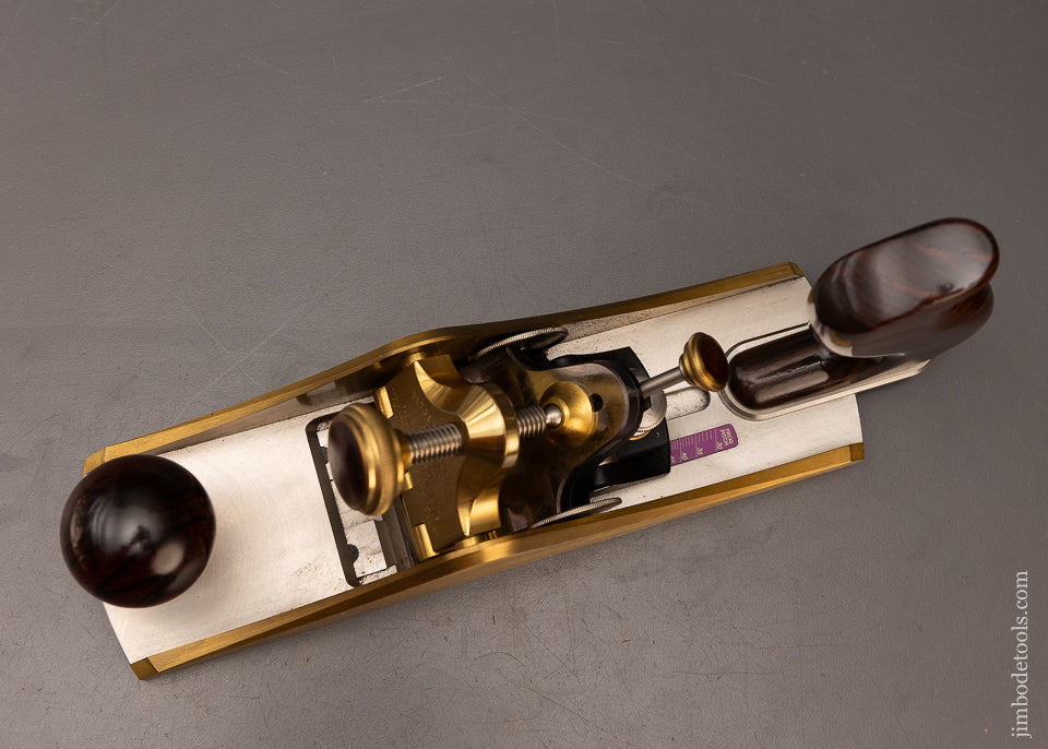 BRIDGE CITY TOOL WORKS VP-60 Variable Pitch Smooth Plane Near Mint & Unused in Walnut Presentation Case - 116345 - AS OF MAY 20