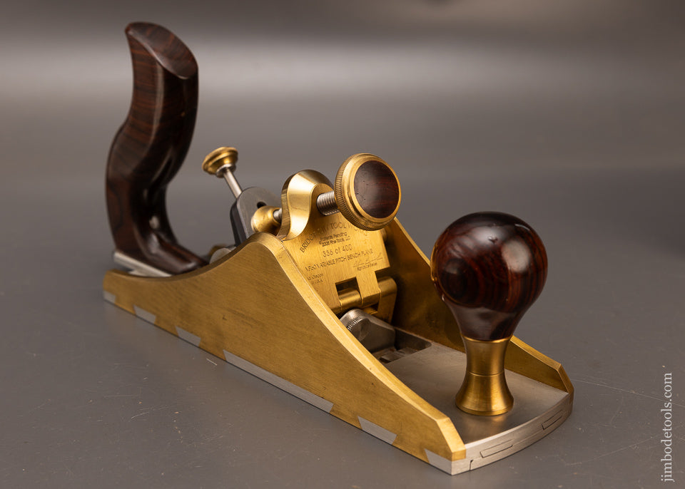 BRIDGE CITY TOOL WORKS VP-60 Variable Pitch Smooth Plane Near Mint & Unused in Walnut Presentation Case - 116345 - AS OF MAY 20
