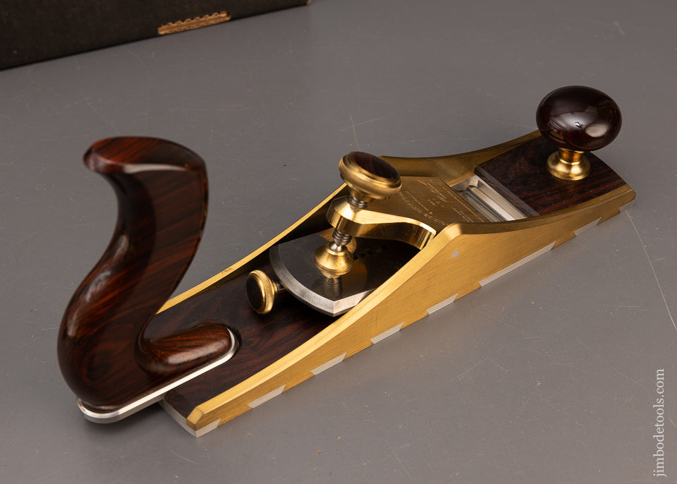 JOHN ECONOMAKI Signature Series BRIDGE CITY TOOL WORKS CT-11 Low Angle Smooth Plane Mint in Box 12° Degrees - 116347 - AS OF MAY 27