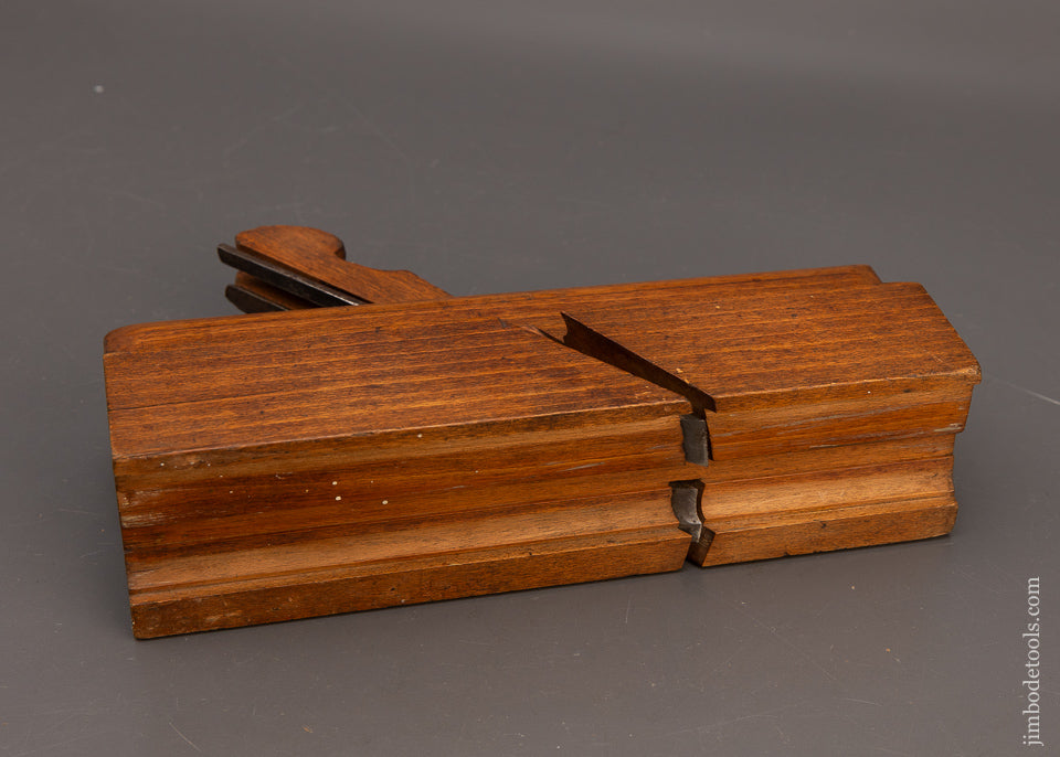 Rare 4 STAR **** Double Iron Sash Moulding Plane by I. WATERMAN WALDOBORO - 116396