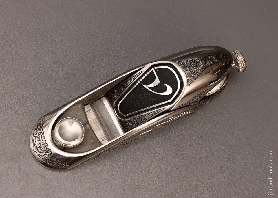 Lavishly Engraved LEE VALLEY NX 60 Premium Block Plane Mint in Box - 116403