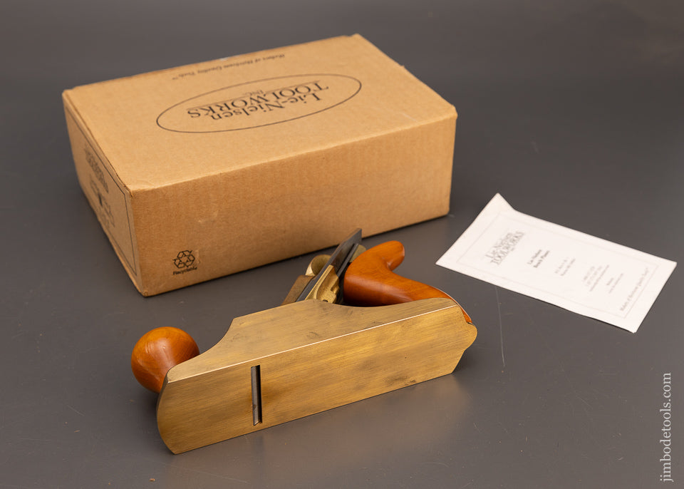 Discontinued Bronze LIE NIELSEN No. 2 Smooth Plane Mint in Box - 116515 - AS OF MAY 25