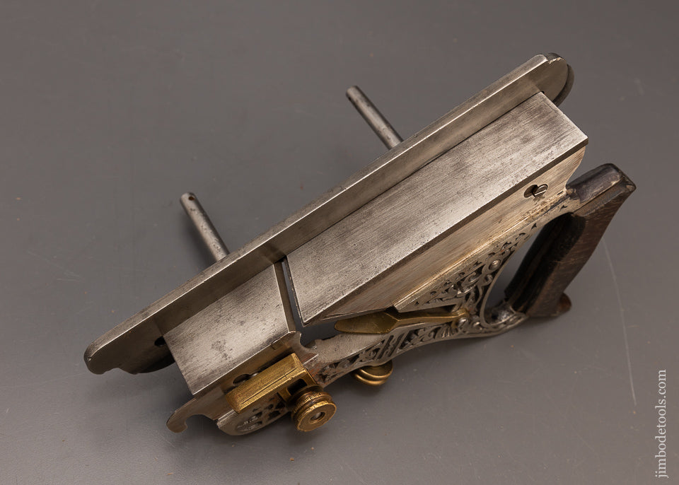 Beautiful Ornate STANLEY MILLERS PATENT No. 41 Plow Plane - 116557