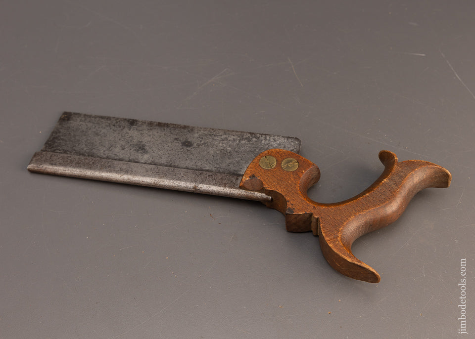 Early Split Screw 8 Inch Dovetail Saw by H. CHANNON CHARLES ST. CITY - 116568