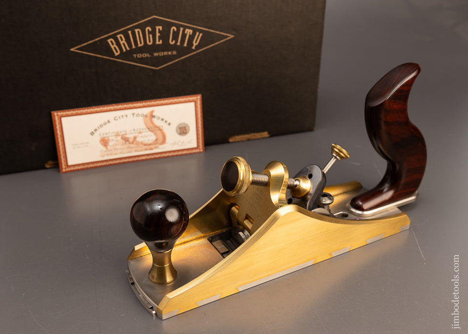 BRIDGE CITY TOOL WORKS VP-60 Variable Pitch Smooth Plane Near Mint & Unused in Original Box - 116643