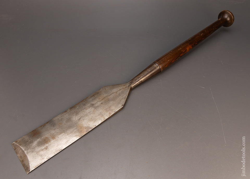 Awesome 3 1/2 Inch “D.R. BARTON 1832” Timber Framing Slick - 116649
