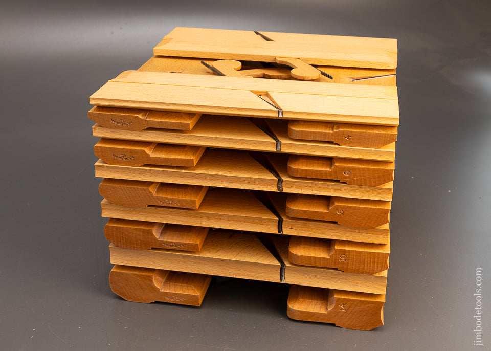 Mint Modern Maker Set of 20 Hollow & Round Moulding Planes by ASHLEY VAUGHAN - 116688 -