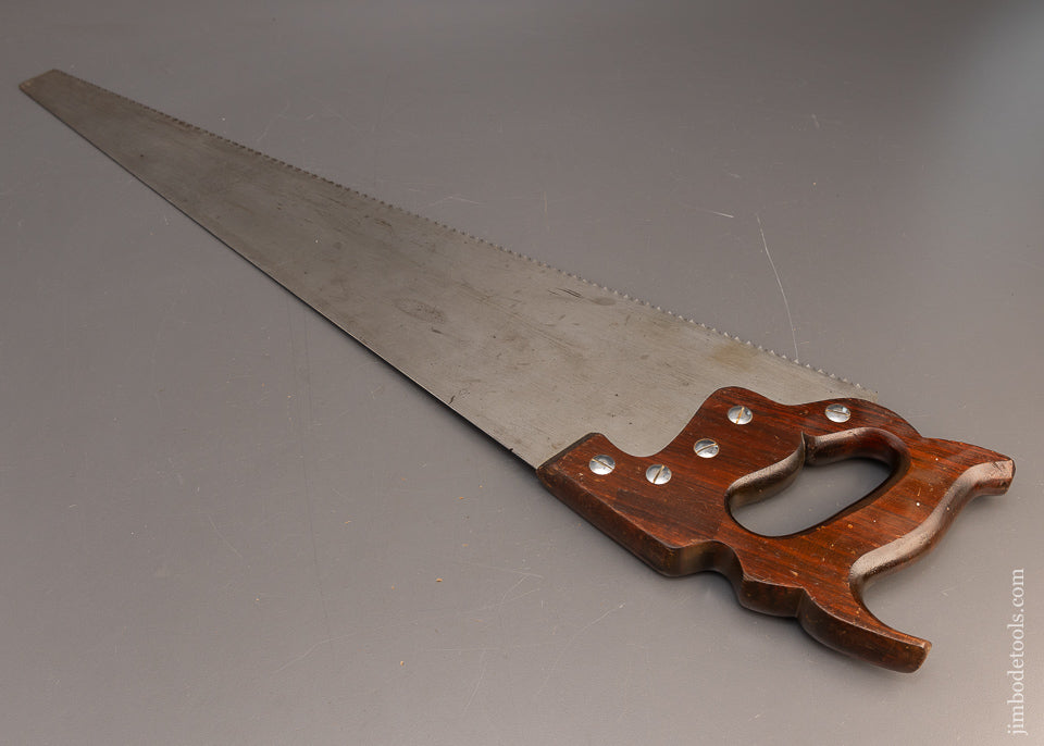 Spectacular Rosewood Handled DISSTON No. D-15 Victory Hand Saw - 116726