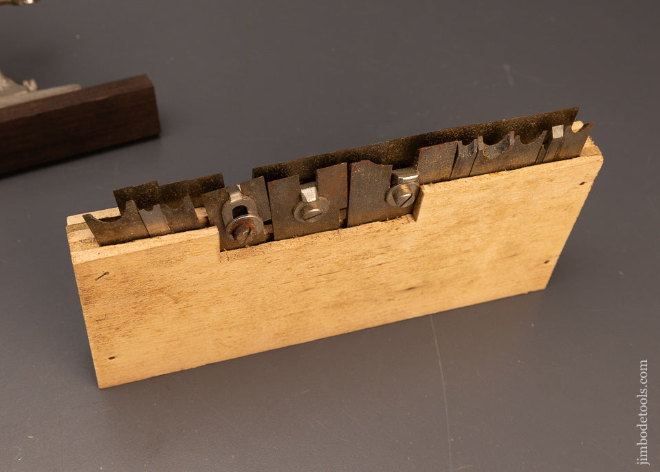 Near-Mint-&-100%-Complete-STANLEY-No.-45-Combination-Plane-in-Original-Box-116727