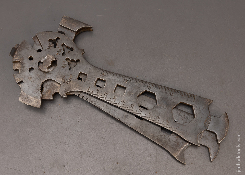 Rare! HERKULES Patent Axe Wrench Hammer and Combination Tool - 116774 - AS OF JULY 3