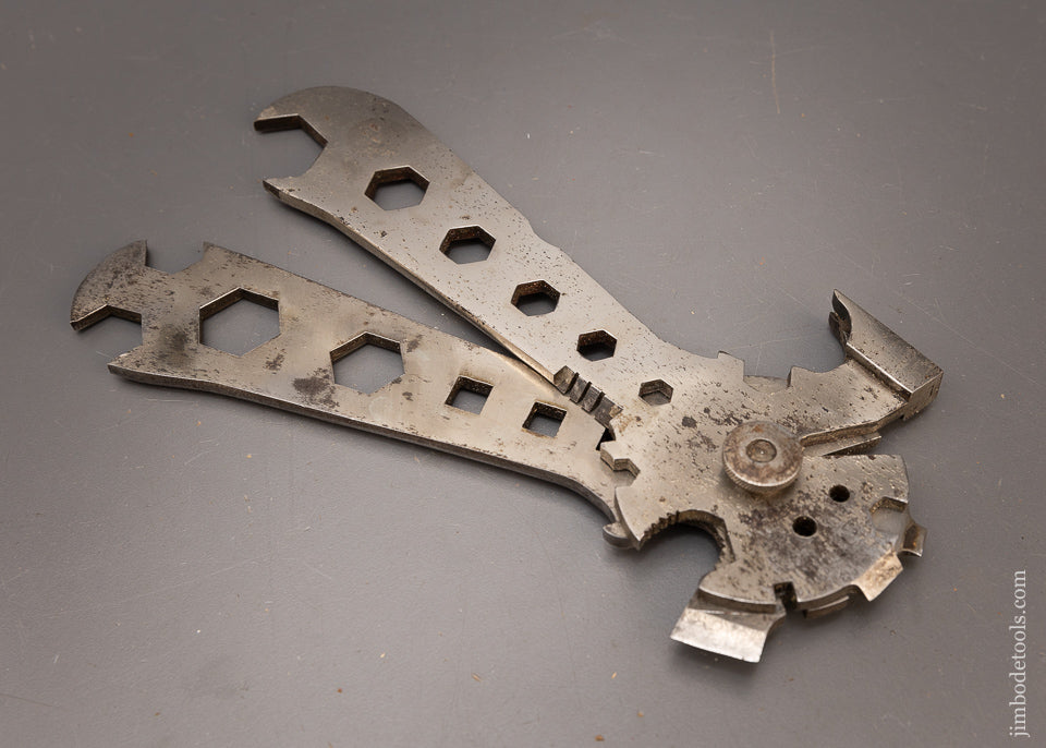 Rare! HERKULES Patent Axe Wrench Hammer and Combination Tool - 116793 - AS OF JUNE 28