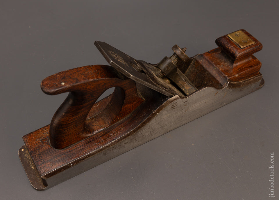 MATHIESON 14 1/2 Dovetailed Rosewood Infill Bench Plane - 116818
