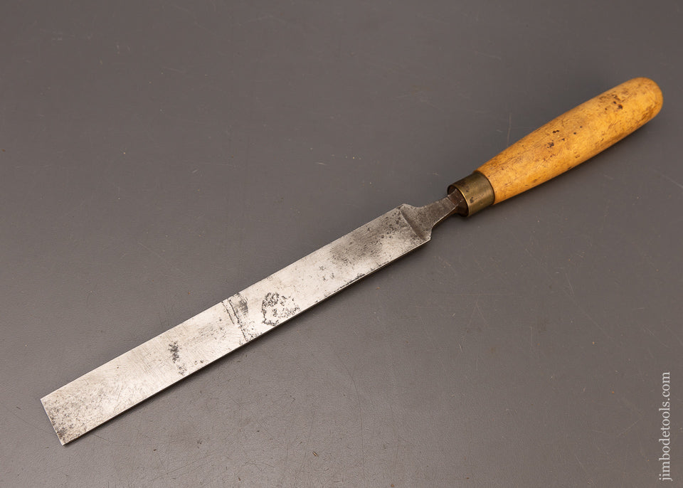 English Long, Thin Paring Chisel with Boxwood Handle MARPLES 1 Inch - 116828