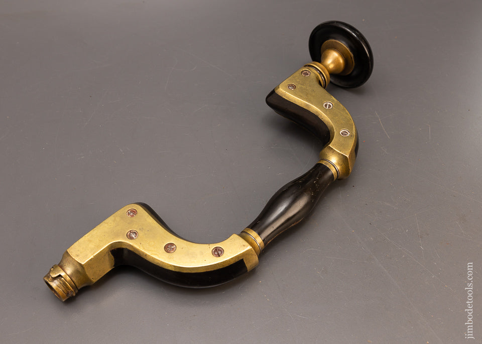 Rare Buffalo Horn MARPLES ULTIMATUM Bit Brace - 116843