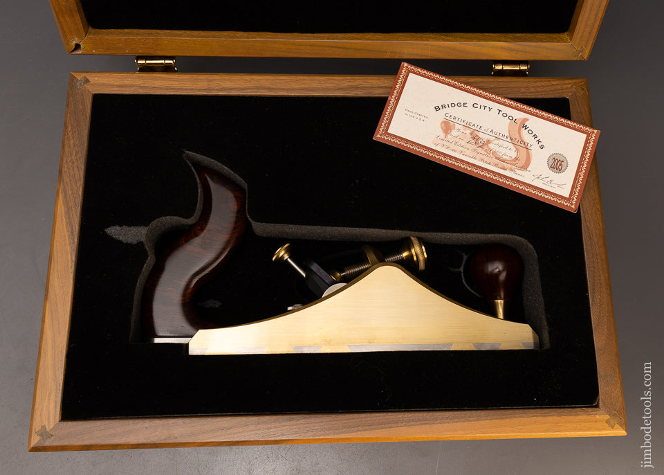 BRIDGE CITY TOOL WORKS VP-60 Variable Pitch Smooth Plane Mint in Box - 116867 - AS OF JULY 11