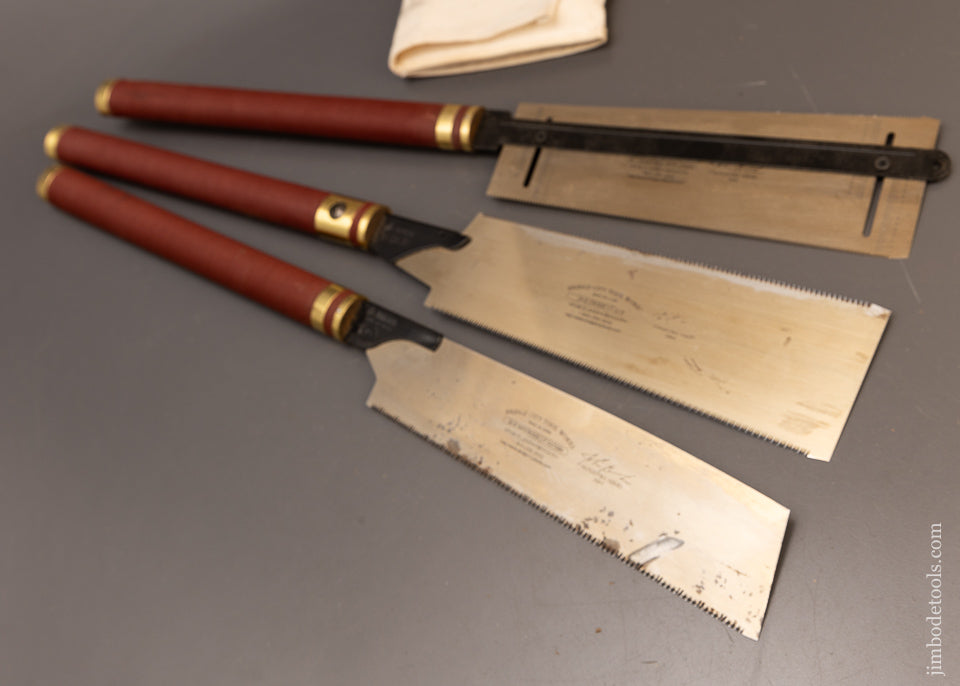 Long-Ago-Discontinued-BRIDGE-CITY-TOOL-WORKS-Japanese-Hand-Saw-Set-of-3-117223