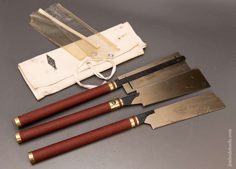 Long-Ago-Discontinued-BRIDGE-CITY-TOOL-WORKS-Japanese-Hand-Saw-Set-of-3-117223