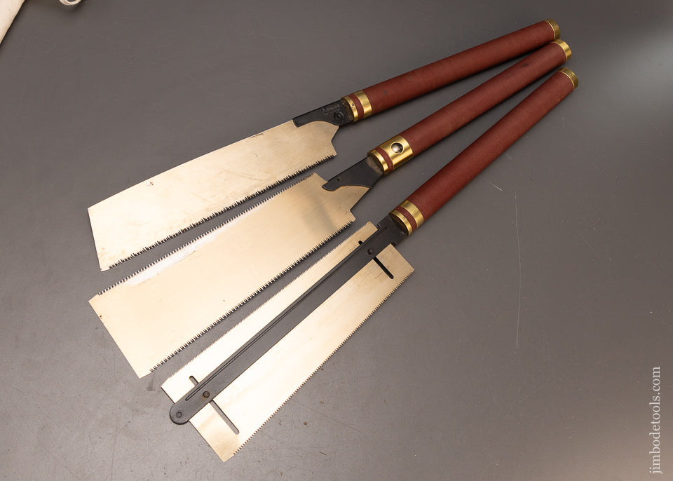 Long-Ago-Discontinued-BRIDGE-CITY-TOOL-WORKS-Japanese-Hand-Saw-Set-of-3-117223