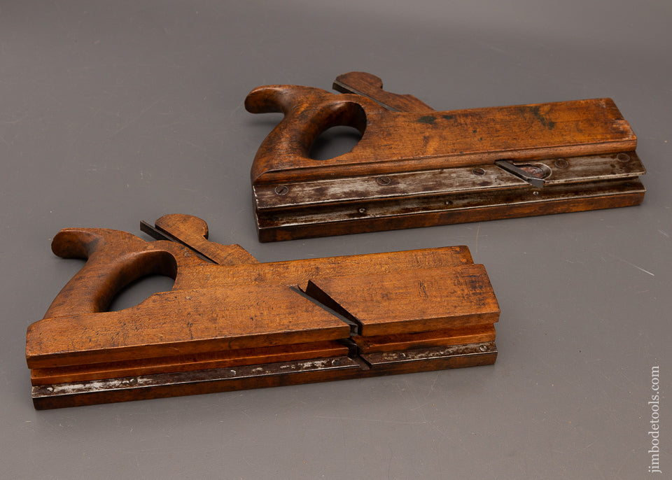 Fine-Handled-Pair-of-7/8-Inch-Tongue-&-Groove-Planes-by-THOS.-APPLETON-BOSTON-117230