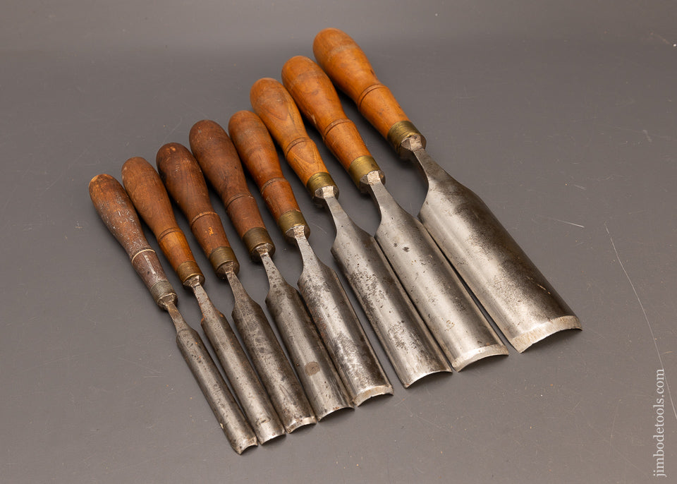 Awesome-Set-of-8-BUCK-BROS.-Gouges-117251