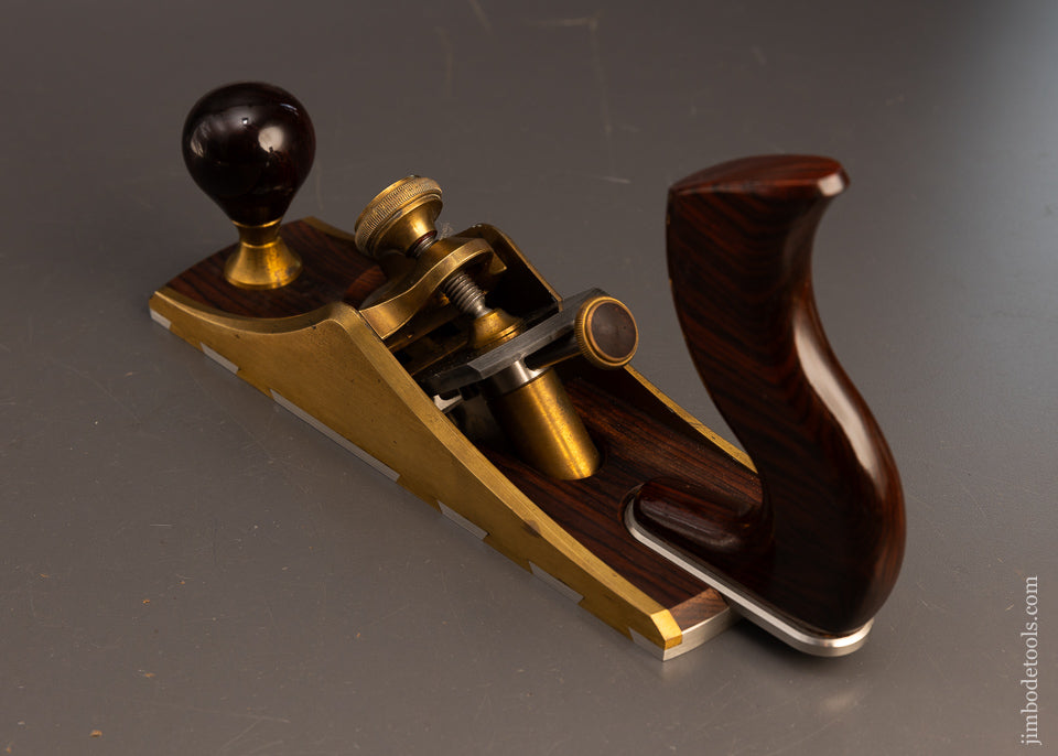 BRIDGE-CITY-TOOL-WORKS-No.-CT-12-Bench-Plane-Near-Mint-in-Walnut-Box-117303